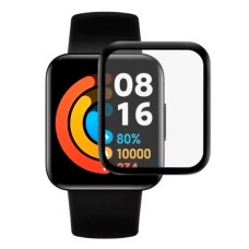 Захисна плівка Xiaomi Redmi Watch 3, Full Glue, Полімерна, Чорний
