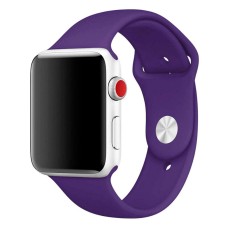 Ремінець Apple Watch 42, Watch 44, Silicone WatchBand, Amethyst, Фіолетовий