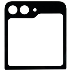 Корпусне скло дисплея Samsung F741 Galaxy Flip 6, Чорний