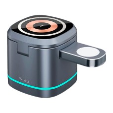 Беспроводное зарядное устройство Wiwu Wi-W024, Wiwu, Серый