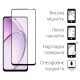 Захисне скло OPPO A3, Dengos, Чорний