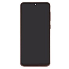 Дисплей Samsung A336 Galaxy A33, з рамкою, з сенсором, Super Amoled, Рожевий