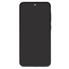 Дисплей Samsung A556 Galaxy A55 5G, (PRC), з сенсором, з рамкою, Чорний