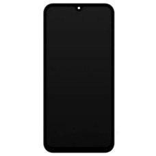 Дисплей Samsung M156 Galaxy M15, з сенсором, з рамкою, Super Amoled, Чорний