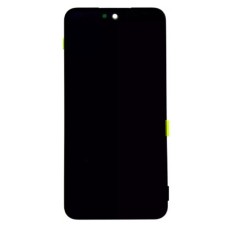 Дисплей Samsung A556 Galaxy A55 5G, (High quality), з сенсором, без рамки, Чорний