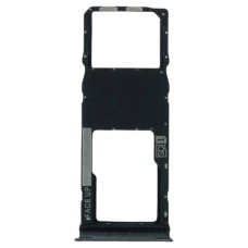 Слот SIM-карти (лоток) Motorola XT2421 Moto G04, з роз'ємом карти пам'яті, Чорний