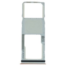 Слот SIM-карти (лоток) Motorola XT2421 Moto G04, з роз'ємом карти пам'яті, Помаранчевий