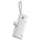 Павербанк (Power Bank) Wiwu W026, 5000 mAh, Белый
