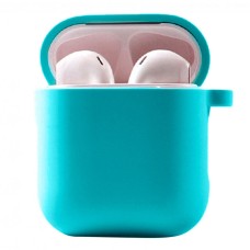 Чохол Apple AirPods, AirPods 2, Silicone Classic Case, Marine Green, Бірюзовий