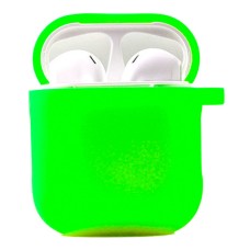 Чохол Apple AirPods, AirPods 2, Silicone Classic Case, Neon Green, Салатовий