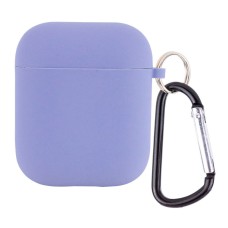 Чохол Apple AirPods, AirPods 2, Silicone Classic Case, Lavender Gray, Лавандовий