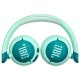 Навушники бездротові JBL JR320BT, Стерео, Зелений