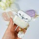 Чохол Apple AirPods 3, Silicone Shell Pattern, Срібний