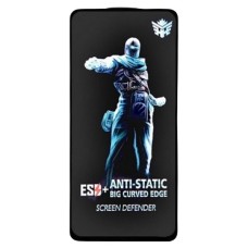 Захисне скло Infinix Hot 50 4G, Tecno POP 9, Spark 30, Spark 30C, Spark Go 2025, Full Glue, Чорний