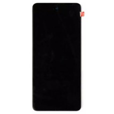 Дисплей Motorola XT2421-13 Moto E14, (PRC), з сенсором, з рамкою, Чорний