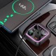 FM трансмиттер Hoco E85 Tiger, Черный