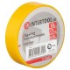 Стрічка ізоляційна, 0,15х17мм 10м жовта INTERTOOL IT-0032