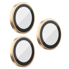 Захисне скло на камеру Apple iPhone 15 Pro, iPhone 15 Pro Max, iPhone 16 Pro, iPhone 16 Pro Max, Blueo, Золотий