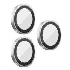 Захисне скло на камеру Apple iPhone 15 Pro, iPhone 15 Pro Max, iPhone 16 Pro, iPhone 16 Pro Max, Blueo, Срібний