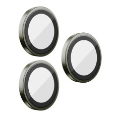 Захисне скло на камеру Apple iPhone 15 Pro, iPhone 15 Pro Max, iPhone 16 Pro, iPhone 16 Pro Max, Blueo, Сірий