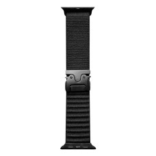 Ремінець Apple Watch 38, Watch 40, Alpine Loop Metal Lock, Чорний