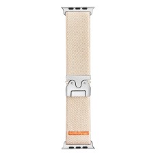 Ремінець Apple Watch 38, Watch 40, Epik Metal Lock, Antigue White, Білий