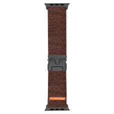 Ремінець Apple Watch 38, Watch 40, Epik Metal Lock, Коричневий