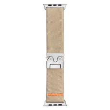 Ремінець Apple Watch 38, Watch 40, Epik Metal Lock, Sand, Пісочний
