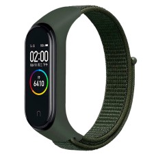 Ремінець Xiaomi Mi Band 3, Mi Band 4, Nylon, Зелений