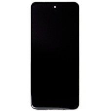 Дисплей ZTE Blade V30, Blade V40, з сенсором, З рамкою, Чорний