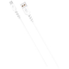 USB кабель SkyDolphin S07V TPE High Elastic Line, MicroUSB, 1.0 м., Білий