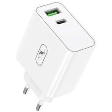 Сетевое зарядное устройство SkyDolphin SC10, Белый