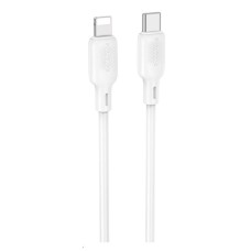 USB кабель Borofone BX113 Apple iPhone SE 2022, iPhone 14 Pro Max, iPhone 14 Plus, iPhone 14 Pro, iPhone 14, iPhone 13 Pro, iPhone 13 Mini, iPhone 13, iPhone 13 Pro Max, iPhone 12 Mini, iPhone 12 Pro Max, iPhone 12 Pro, Lightning, 1.0 м., Белый