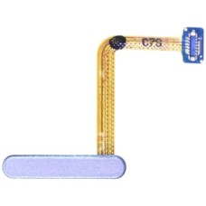 Шлейф Samsung F721 Galaxy Z Flip 4 5G, з кнопкою включення, зі сканером відбитка пальця, Фіолетовий