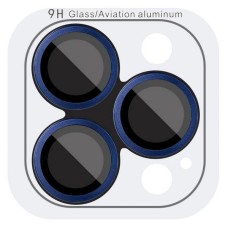 Захисне скло на камеру Apple iPhone 15 Pro, iPhone 15 Pro Max, Metal Classic, Dark Blue, Синій