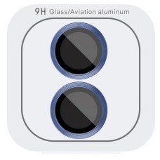 Захисне скло на камеру Apple iPhone 16, iPhone 16 Plus, Metal Classic, Ultramarine, Синій