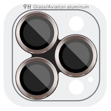Захисне скло на камеру Apple iPhone 16 Pro, iPhone 16 Pro Max, Metal Classic, Desert Gold, Золотий