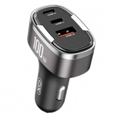 Автомобильное зарядное устройство XO CC61 Apple iPhone SE 2022,iPhone 14 Pro Max,iPhone 14 Plus,iPhone 14 Pro,iPhone 14,iPhone 13 Pro,iPhone 13 Mini,iPhone 13,iPhone 13 Pro Max,iPhone 12 Mini,iPhone 12 Pro Max,iPhone 12 Pro, С кабелем, Lightning, Черный