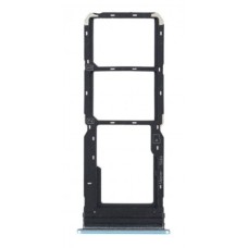 Слот SIM-карти (лоток) Vivo Y21, Y21S, з роз'ємом карти пам'яті, Синій