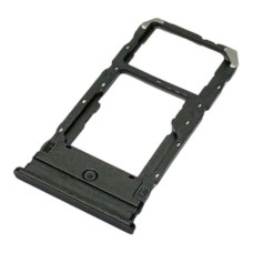 Слот SIM-карти (лоток) Vivo Y72 5G, з роз'ємом карти пам'яті, Чорний