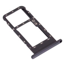 Слот SIM-карти (лоток) ZTE Blade 20 Smart, з роз'ємом карти пам'яті, Чорний