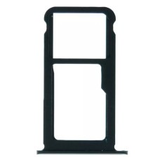 Слот SIM-карти (лоток) ZTE Blade A7 2019, з роз'ємом карти пам'яті, Чорний