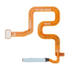 Шлейф OPPO Realme 7, зі сканером відбитка пальця, Срібний