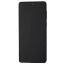 Дисплей Samsung A736 Galaxy A73 5G, з сенсором, з рамкою, TFT, Сірий