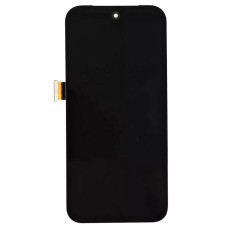 Дисплей Google Pixel 8a, (PRC), з сенсором, без рамки, Чорний