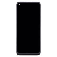 Дисплей OPPO Realme Q3s, (High quality), з сенсором, з рамкою, Чорний