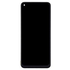Дисплей OPPO Realme 10, (High quality), з сенсором, з рамкою, Чорний