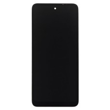 Дисплей Motorola E32s, (PRC), з сенсором, з рамкою, Чорний