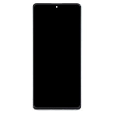 Дисплей Xiaomi Poco F5, Redmi Note 12 Turbo, (High quality), з рамкою, з сенсором, Чорний