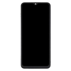 Дисплей Tecno Pop 6 Pro, (High quality), з сенсором, з рамкою, Чорний